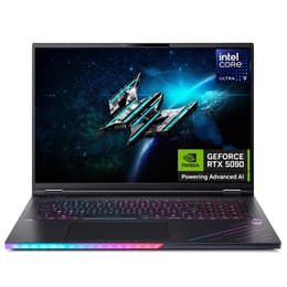 Acer Predator Helios 18 AI PH18-73 18" - Core Ultra 9 275HX - 32GB - SSD 1 TBGB NVIDIA GeForce RTX 5080 QWERTY - Αγγλικά