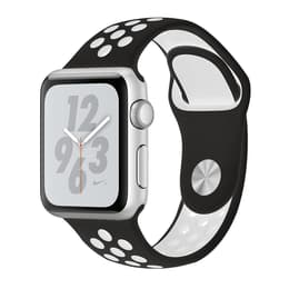 Apple Watch (Series 4) 2018 GPS 40mm - Αλουμίνιο Ασημί - Sport Nike Μαύρο/Άσπρο