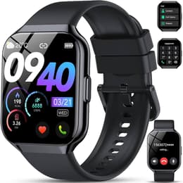 No Brand Ρολόγια Touch Stopwatch, Activity Tracker, with heart rate monitor, sleep monitor Παρακολούθηση καρδιακού ρυθμού GPS - Μαύρο