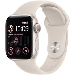 Ρολόγια Apple Watch SE 2ème Gen 40mm Παρακολούθηση καρδιακού ρυθμού GPS - Γκρι