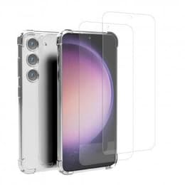 Προστατευτικό Galaxy S23 2 οθόνης - TPU - Διαφανές