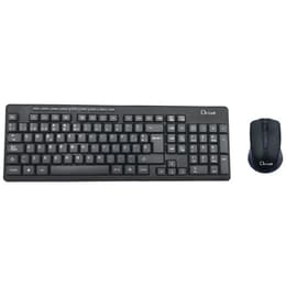 L-Link Πληκτρολόγιο QWERTY Ισπανικό Ασύρματο Ll-Kb-555-W