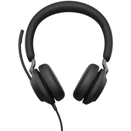 Jabra Evolve 2 Μειωτής θορύβου καλωδιωμένο Ακουστικά Μικρόφωνο - Μαύρο