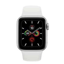Apple Watch (Series 5) 2019 GPS + Cellular 40mm - Αλουμίνιο Ασημί - Αθλητισμός Άσπρο