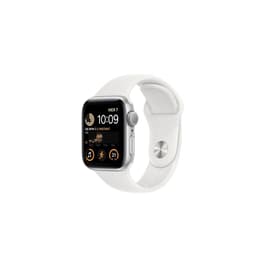 Apple Watch (Series SE) 2020 GPS 40mm - Αλουμίνιο Ασημί - Sport band Άσπρο