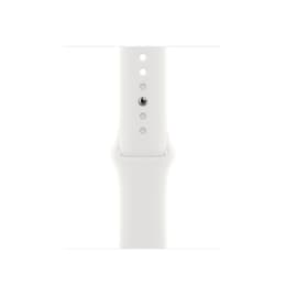 Apple Watch Series SE 1 (2020) GPS 40 mm - Αλουμίνιο Ασημί - Sport band Άσπρο