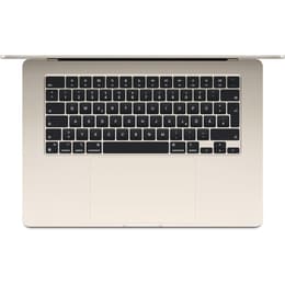 MacBook Air 15" (2024) - Apple M3 8‑core CPU καιGPU 10-Core - 8GB RAM - SSD 512GB - Πρότυπο - QWERTZ - Γερμανικό
