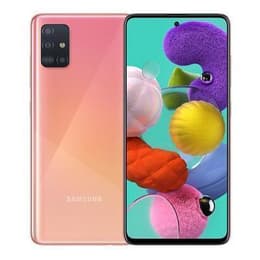 Galaxy A51 128GB - Ροζ - Ξεκλείδωτο - Dual-SIM