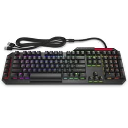 Hp Πληκτρολόγιο AZERTY Γαλλικό Πληκτρολόγιο με φωτιζόμενα πλήκτρα Omen Sequencer