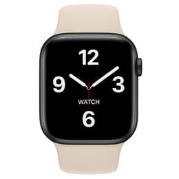 Apple Watch Series SE 2 (2022) GPS 44 mm - Αλουμίνιο Midnight - Sport band Starlight