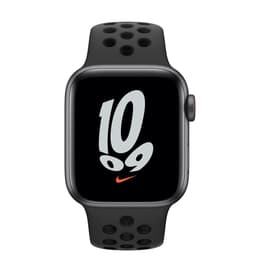 Apple Watch Series SE 1 (2020) GPS 44 mm - Αλουμίνιο Space Gray - Nike Sport band Μαύρο
