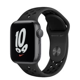 Apple Watch (Series SE) 2020 GPS 44mm - Αλουμίνιο Space Gray - Nike Sport band Μαύρο