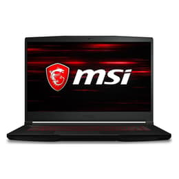 MSI GF63 Thin 10SCSR-1649FR 15" - Core i5-10500H - 8GB - SSD 512 GbGB NVIDIA GeForce GTX 1650TI AZERTY - Γαλλικό