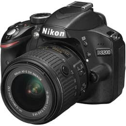 Reflex D3200 - Μαύρο + Nikon AF-S DX Nikkor 18-55mm f/3.5-5.6G VR II f/3.5-5.6