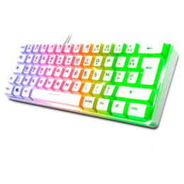 Spirit Of Gamer Πληκτρολόγιο AZERTY Γαλλικό Πληκτρολόγιο με φωτιζόμενα πλήκτρα PRO-K2