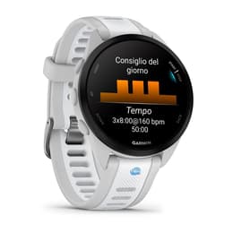 Garmin Forerunner 165 Music Bluetooth 43 mm - Γκρι/Λευκό