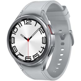 Samsung Ρολόγια Galaxy Watch 6 Classic 43mm Παρακολούθηση καρδιακού ρυθμού GPS - Ασημί
