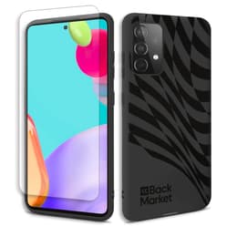 Back Market Προστατευτικό Galaxy A52/A52s και προστατευτική οθόνη - Ανακυκλωμένο πλαστικό - Μαύρο