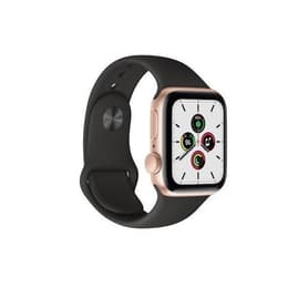 Apple Watch Series SE 1 (2020) GPS + Cellular 40 mm - Αλουμίνιο Χρυσό - Sport band Μαύρο