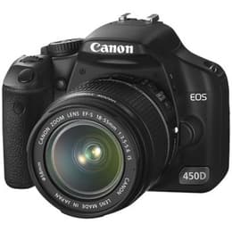 Reflex - Canon EOS 450D Μαύρο + φακού Canon EF-S 18-55mm f/3.5-5.6 IS II