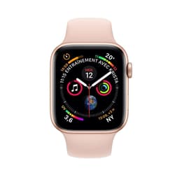 Apple Watch (Series 4) 2018 GPS + Cellular 40mm - Ανοξείδωτο ατσάλι Χρυσό - Sport loop Ροζ