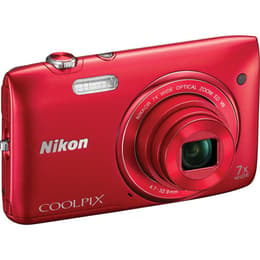 Συμπαγής Coolpix S3500 - Μαύρο + Nikon Nikkor 7x Wide Zoom ED VR 4,7-32,9mm f/3,4-6,4 f/3,4-6,4