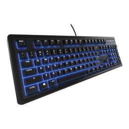 Steelseries Πληκτρολόγιο AZERTY Πληκτρολόγιο με φωτιζόμενα πλήκτρα Apex 100