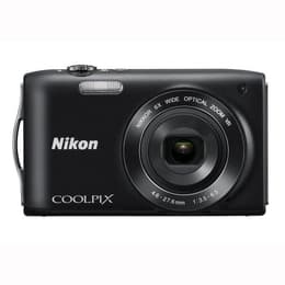 Συμπαγής Coolpix S3300 - Μαύρο + Nikon Nikkor Wide Optical Zoom VR 26-156 mm f/3.5-6.5 f/3.5-6.5
