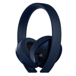 Sony Gold Draadloze Headset - 500 Million Limited Edition Μειωτής θορύβου gaming ενσύρματο + ασύρματο Ακουστικά Μικρόφωνο - Μπλε