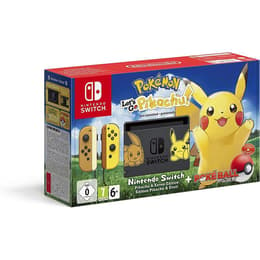 Switch 32GB - Κίτρινο - Περιορισμένη έκδοση Pikachu & Eevee + Pokémon Let´s Go Pikachu!