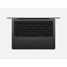 MacBook Pro 14" (2024) - Apple M4 10‑core CPU καιGPU 10-Core - 24GB RAM - SSD 1000GB - Πρότυπο - AZERTY - Γαλλικό