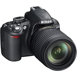 Reflex D3100 - Μαύρο + Nikon AF-S DX Nikkor 18-105mm F3.5-5.6G ED VR f/3.5-5.6