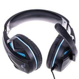 Freaks And Geeks SPX-200 gaming καλωδιωμένο Ακουστικά Μικρόφωνο - Μαύρο/Μπλε
