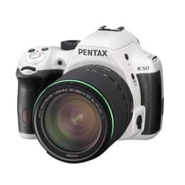 Reflex K-50 - Άσπρο + Pentax DA 18-55mm f/3.5-5.6 AL WR + DA 50mm f/1.8 SMC f/3.5-5.6 + f/18