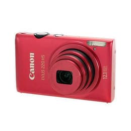 Συμπαγής IXUS 220 HS - Κόκκινο + Canon Canon Zoom Lens x5 IS 4,3-21,5mm f/2,7-5,9 f/2,7-5,9