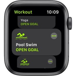 Apple Watch (Series SE) 2020 GPS 44mm - Αλουμίνιο Space Gray - Sport band Μαύρο