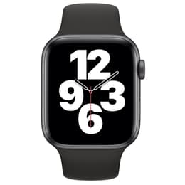 Apple Watch (Series SE) 2020 GPS 44mm - Αλουμίνιο Space Gray - Sport band Μαύρο