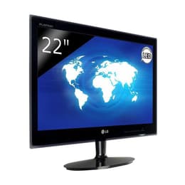 22" LG E2240S LCD monitor Μαύρο