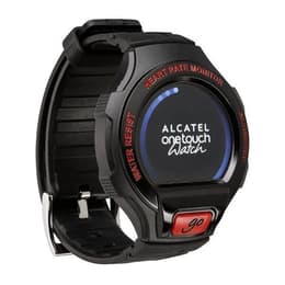 Alcatel Ρολόγια Onetouch Go Watch Παρακολούθηση καρδιακού ρυθμού - Μαύρο