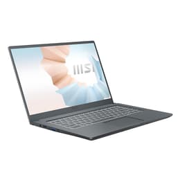 MSI Modern 15 A10M 15" (2020) - Core i3 - Gen 10 (U) - 8GB - SSD 512 GB AZERTY - Γαλλικό