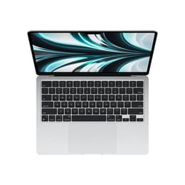 MacBook Air 13" (2022) - Apple M2 8‑core CPU καιGPU 10-Core - 24GB RAM - SSD 1000GB - Πρότυπο - QWERTY - Πορτογαλικό