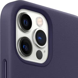 Apple Δερμάτινη θήκη iPhone 12 Pro Max - Magsafe - Δέρμα Μωβ