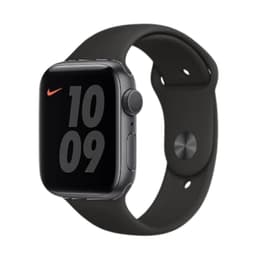 Apple Watch Series 6 (2020) GPS 44 mm - Αλουμίνιο Space Gray - Nike Sport band Μαύρο