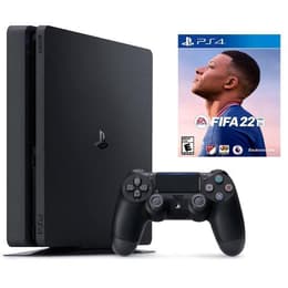 PlayStation 4 Slim 500GB - Μαύρο + FIFA 22