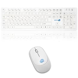 Simpletek Πληκτρολόγιο QWERTY Ασύρματο Greek Mouse and Keyboard