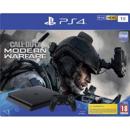 PlayStation 4 Slim 1000GB - Μαύρο + Call of Duty: Modern Warfare