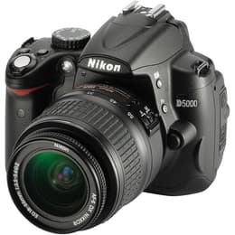Reflex D5000 - Μαύρο + Nikon AF-S DX Nikkor ED 18-55mm f/3.5-5.6G II f/3.5-5.6G II