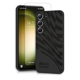 Back Market Προστατευτικό Galaxy S23 και προστατευτική οθόνη - Ανακυκλωμένο πλαστικό - Μαύρο