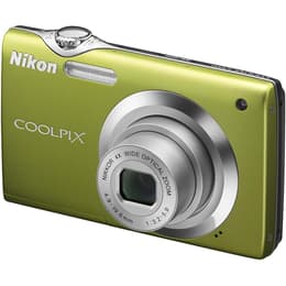 Συμπαγής Coolpix S3000 - Πράσινο + Nikon Nikkor 4X Wide Optical Zoom f/3.2-5.9