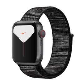 Apple Watch Series 5 (2019) GPS + Cellular 40 mm - Αλουμίνιο Space Gray - Sport loop Μαύρο